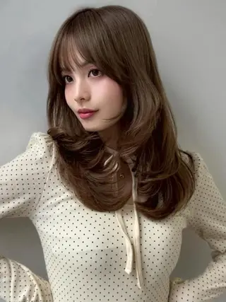 ロング 中村 かおりのヘアスタイル