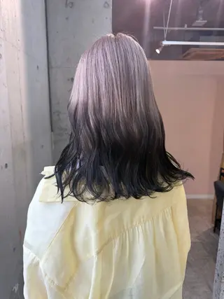 ロング カラー SHOTO ハイトー ン/ブロンドカラーのヘアスタイル