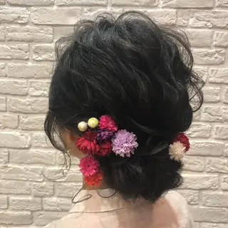 ヘアアレンジ 反橋 聖のヘアスタイル