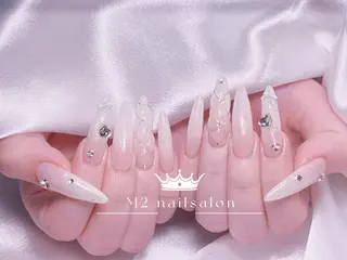 ネイル 長さだし専門店 M2 rikaのネイルデザイン