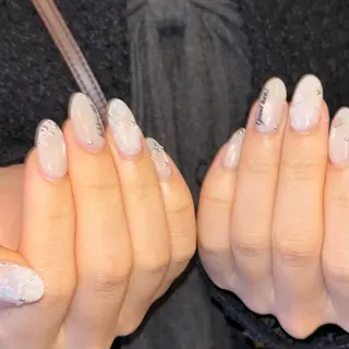 ネイル yuki❄️堺筋本町 韓国ワンホンのネイルデザイン