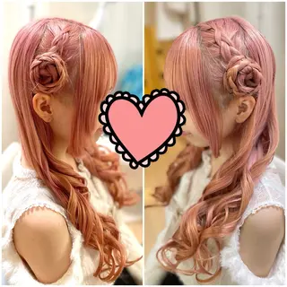 ヘアアレンジ イーチブライト EachBrightのヘアスタイル