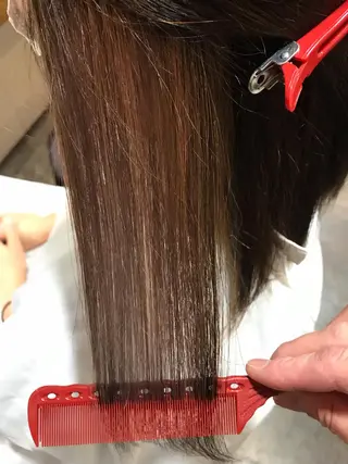 ミディアム カラー LiBra Mikiのヘアスタイル