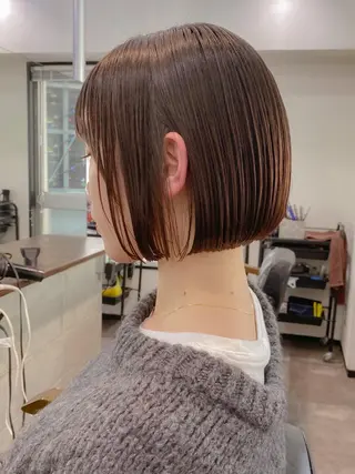 ショート ボブとパーマの達人 /美容室難民の方是非のヘアスタイル
