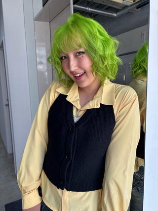 ショート カラー デザインカラー /rioのヘアスタイル