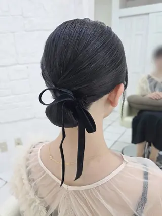 ヘアアレンジ toiro ちだしえりのヘアスタイル