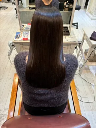 ロング カラー 髪質改善／ブリーチ/ 宮武　湧斗のヘアスタイル