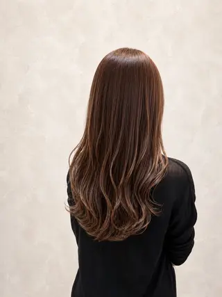 ロング カラー 🫧ツヤ髪/透明感 カラー🫧AOIのヘアスタイル