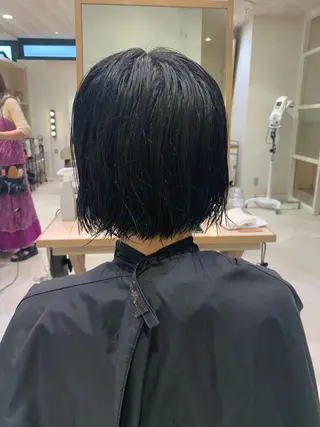ショート フェザー/ニュアンス パーマ/ryutoのヘアスタイル