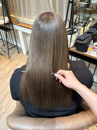 カラー Lyajitto♫ りこのヘアスタイル