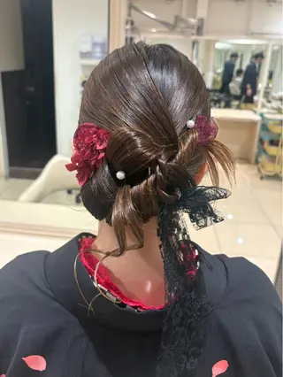 ヘアアレンジ 山田 桃華のヘアスタイル