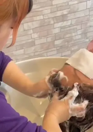 渕 七海のヘアスタイル
