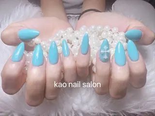 ネイル kao nail マグネット/長さだしのネイルデザイン