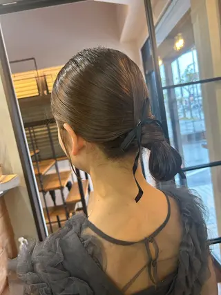 ヘアアレンジ 岡田 七海のヘアスタイル