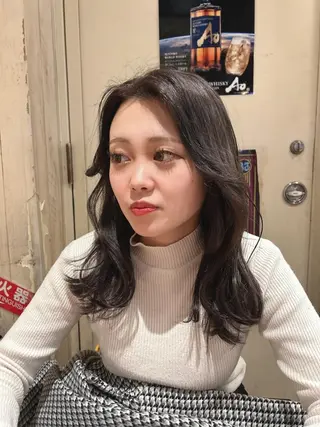 ミディアム カラー 🎨デザイン🥇 美髪・艶髪　日暮千敬のヘアスタイル
