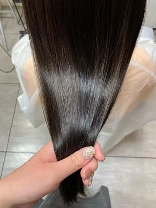 ロング 濱田 佳奈映のヘアスタイル