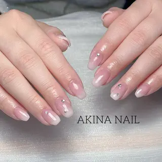 ミディアム Akina Nail 亀戸のネイルデザイン