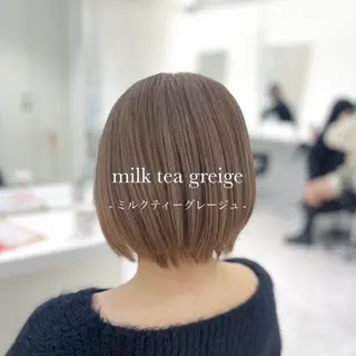 ミディアム カラー 色落ち綺麗🩰ハイ トーン🎀RINKAのヘアスタイル