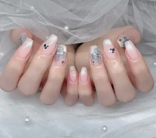 ネイル 🎀PG🩵 ネイルサロンのネイルデザイン