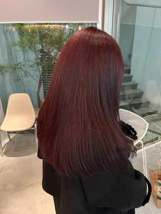 カラー riri🎀 透けカラー/ブリーチのヘアスタイル