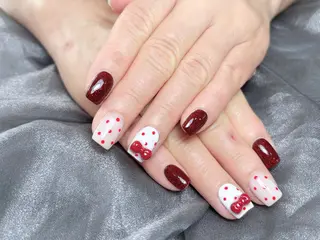 ネイル H3 Nail Tsuki🦋💙のネイルデザイン