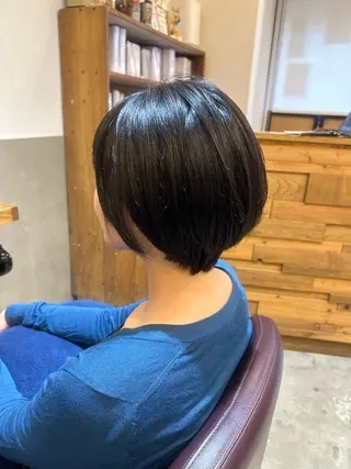 ショート 若狭 彩花のヘアスタイル