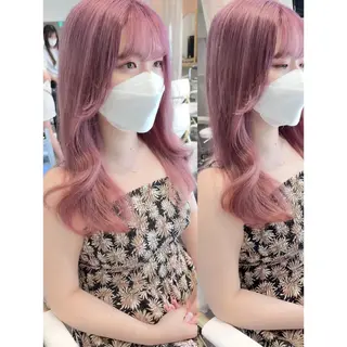 ロング カラー miyu /トレンド カラー×艶髪のヘアスタイル