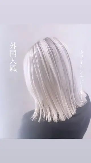 ミディアム カラー THINK SHOP KANTAのヘアスタイル