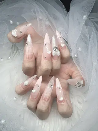 ネイル Lee Nails チップ長さだし専門店のネイルデザイン