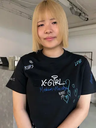 ミディアム 心斎橋/ボブカット /りくのヘアスタイル