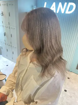ミディアム 顔周りレイヤー/新宿 /モテ艶カラー/航介のヘアスタイル