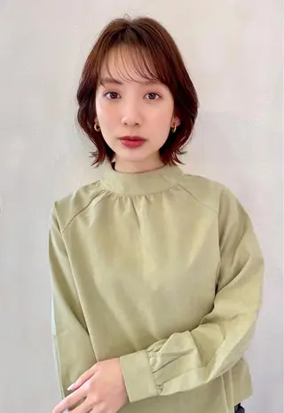 ミディアム 【吉祥寺でボブなら】 オガタソウイ🌿のヘアスタイル