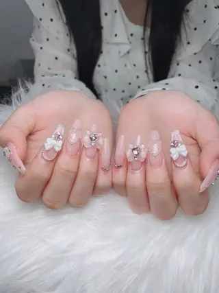 ネイル Sora nail 長さ出し専門店のネイルデザイン