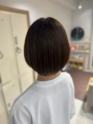 ショート 藤田 紋芽 Jr.stylistのヘアスタイル