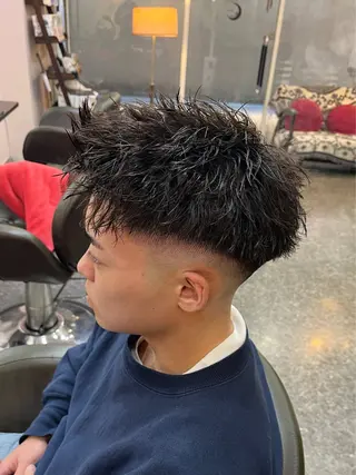 ミディアム パーマ 🌈予約の98%パ ーマ⭕️🌈福本のヘアスタイル