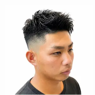 ショート メンズ インフィニィトネオ 三浦のヘアスタイル