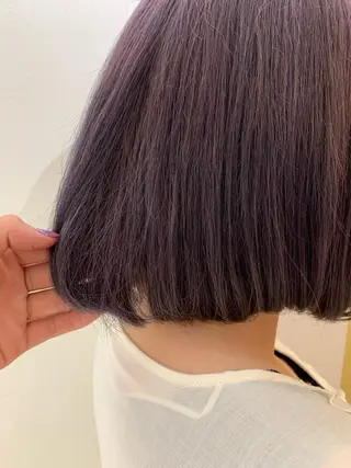 ショート カラー hubhair レイヤー/透明感のヘアスタイル