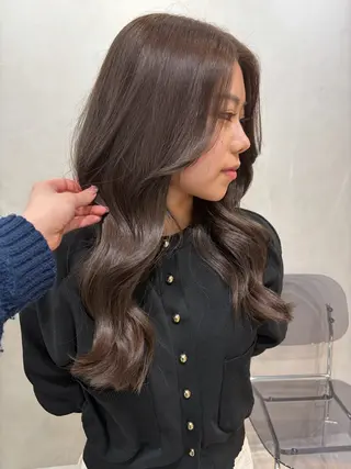 ロング NAHO 🩵 透明感カラー🫧のヘアスタイル