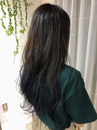 ロング カラー 白髪ぼかし/ショート /ミニボブだいじのヘアスタイル