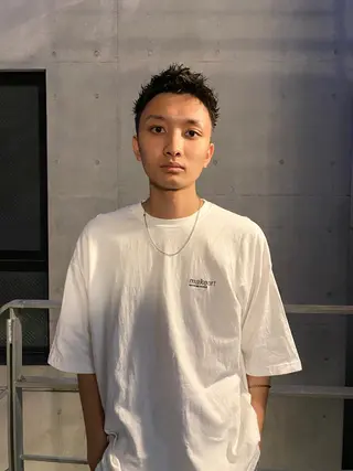 ショート メンズ おしゃれパーマ メンズ特化/みーまんのヘアスタイル