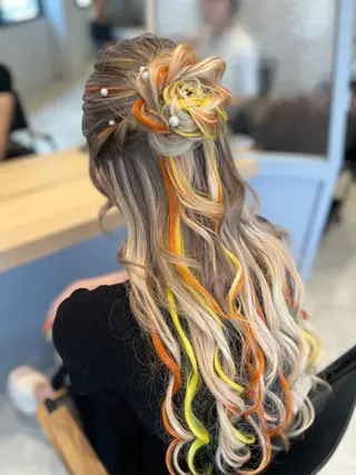 ヘアアレンジ 小池 夏美のヘアスタイル