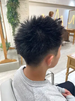 ショート メンズ メンズ特化ツイスパ 朝ラクセット 颯のヘアスタイル