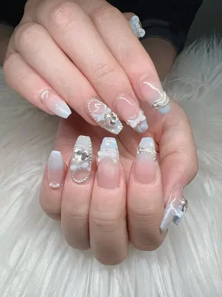 ネイル Lee Nails チップ長さだし専門店のネイルデザイン