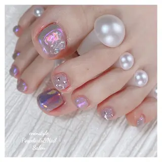 ミディアム ネイル 🐾enen style 🐾のネイルデザイン