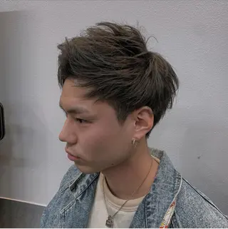 カラー メンズ 浦野 剛志のヘアスタイル