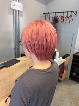 ショート カラー 🐾Libero🐾 柏　KONOMIのヘアスタイル