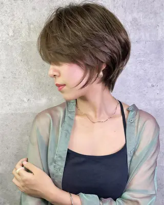 ショート _WHITE本通店 喜多村天斗のヘアスタイル