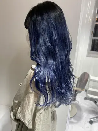 ロング カラー 石井（遠藤） 愛莉のヘアスタイル