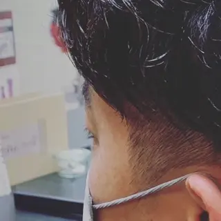 メンズ men's特化 理美容師いさかのヘアスタイル
