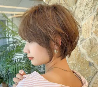 ショート 西村 涼のヘアスタイル